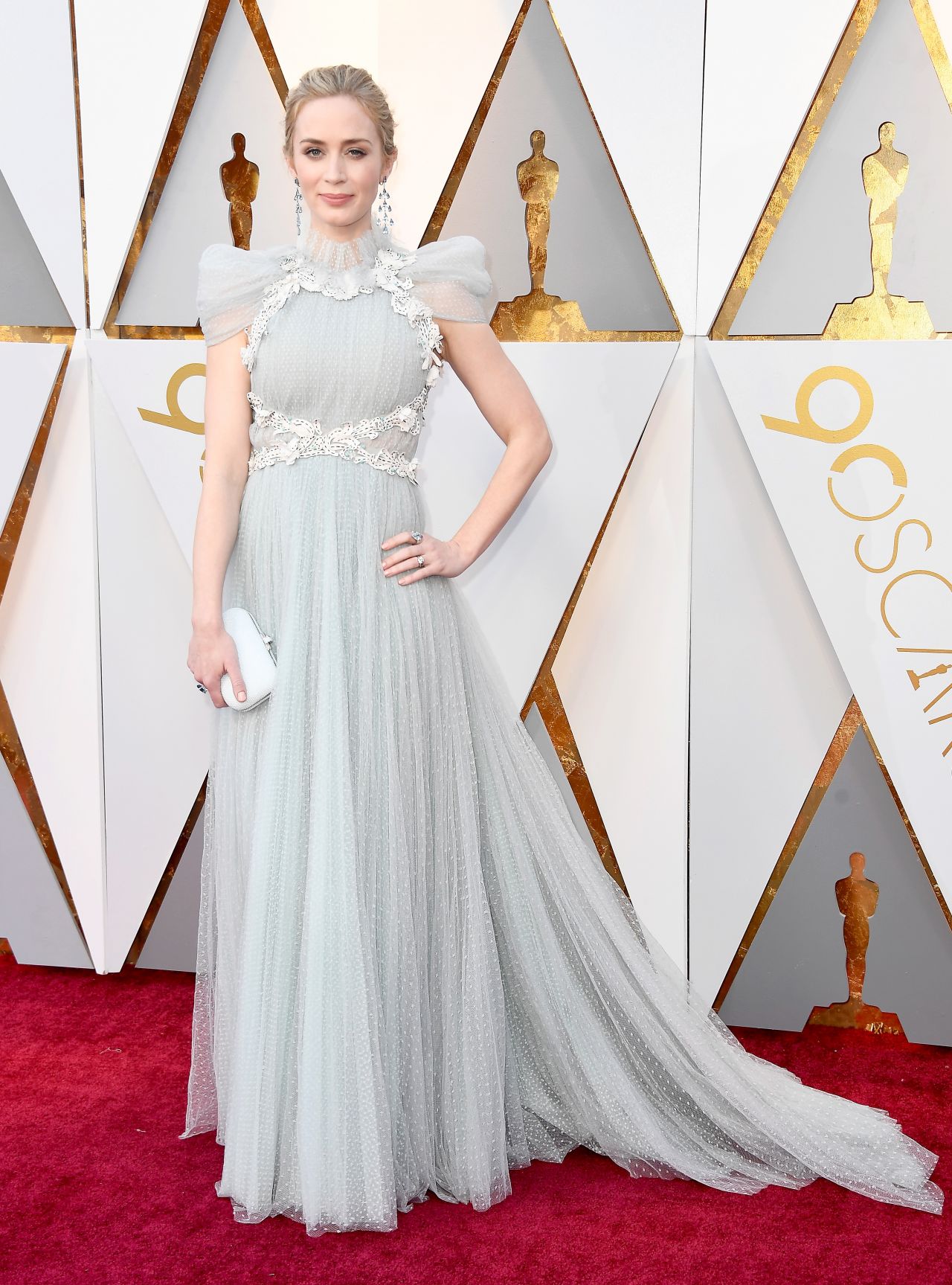 Emily Blunt Oscars 2018 Red Carpet • CelebMafia