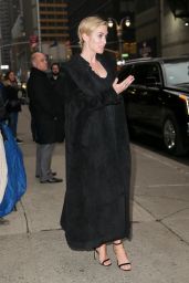 Emily Blunt - Outside The Late Show with Stephen Colbert in NYC 03/29/2018