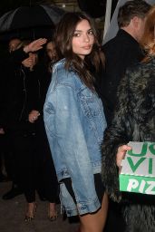 Emily Ratajkowski - Leaving WME Pre Oscar Party in Beverly Hills 03/02/2018