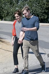 Emma Watson and Chord Overstreet Holding Hands on a Romantic Walk in Los Angeles 03/08/2018