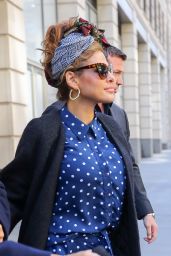 Eva Mendes Street Fashion - New York 03/19/2018