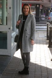 Georgia Kousoulou - Filming TOWIE Scenes at Brentwood Kitchen in Essex