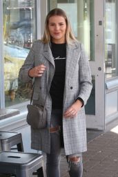 Georgia Kousoulou - Filming TOWIE Scenes at Brentwood Kitchen in Essex