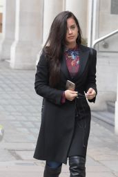 Georgia May Foote - Business Lunch Meeting in London 03/13/2018