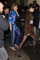 Gigi Hadid Arrive at the Vogue Party in Paris 03/02/2018
