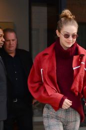 Gigi Hadid - Leaving Her Apartment in New York City 03/15/2018