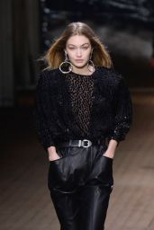 Gigi Hadid Walks Isabel Marant Show in Paris 03/01/2018