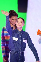 Hailee Steinfeld and Storm Reid – 2018 Nickelodeon Kids’ Choice Awards