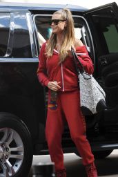 Heidi Klum - Arriving for the "Americas Got Talent" Auditions in Pasadena 03/15/2018
