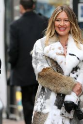 Hilary Duff - "Younger" Set in New York 03/27/2018