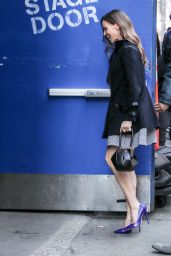 Hilary Swank at the Good Morning America Studios in NYC 03/19/2018