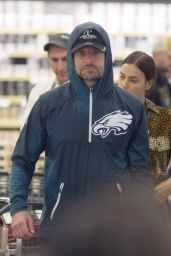 Irina Shayk and Bradley Cooper - Grocery Shopping in Los Angeles, March 2018