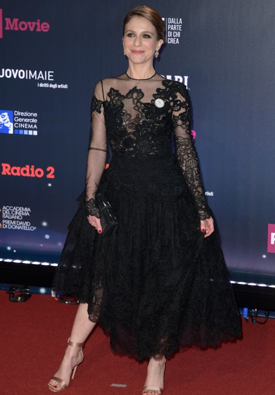 Isabella Ragonese – 2018 David di Donatello Awards Red Carpet in Rome