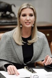 Ivanka Trump - Discussion with Members of Congress in Washington 03/13/2018