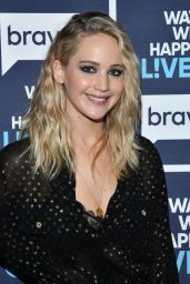 Jennifer Lawrence Appeared on "Watch What Happens Live with Andy Cohen" in NYC 03/01/2018