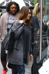 Jessica Alba - Arrives to the Gym in Los Angeles 03/10/2018
