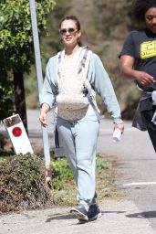 Jessica Alba - Morning Walk in LA 03/03/2018