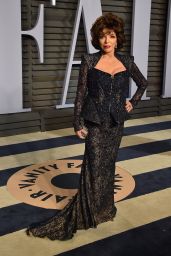 Joan Collins – 2018 Vanity Fair Oscar Party in Beverly Hills