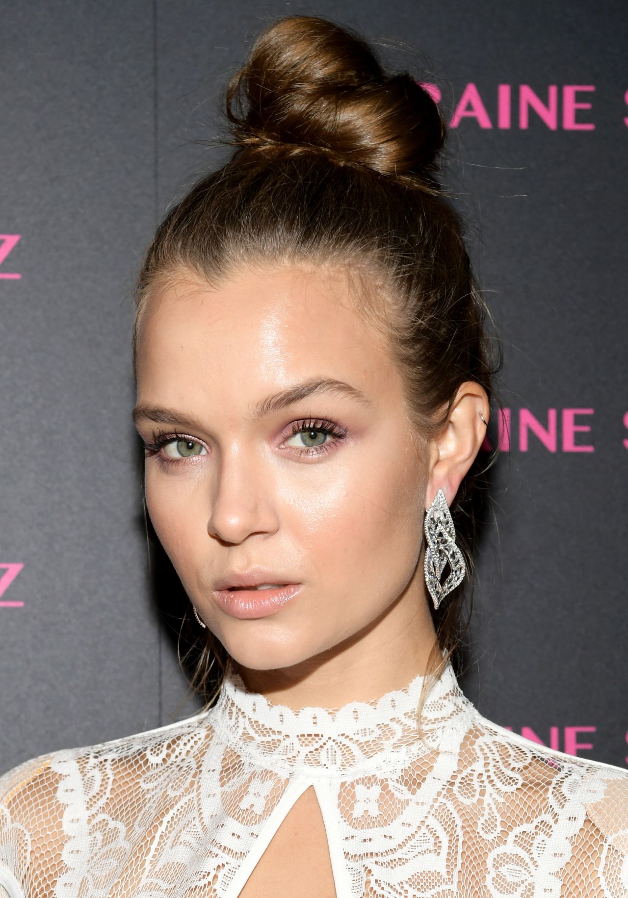 Josephine Skriver – Lorraine Schwartz Eye Bangles Collection Launch