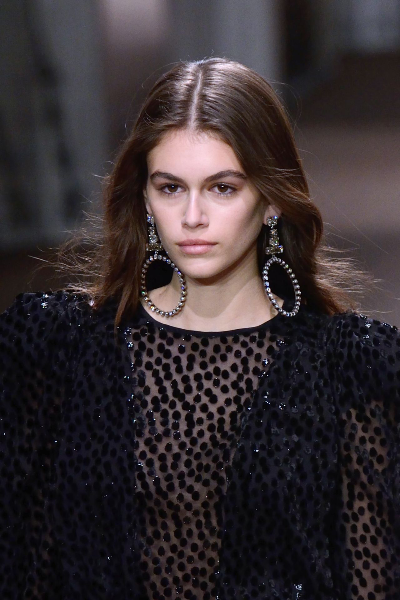 Kaia Gerber Walks Isabel Marant Show FW18 in Paris • CelebMafia