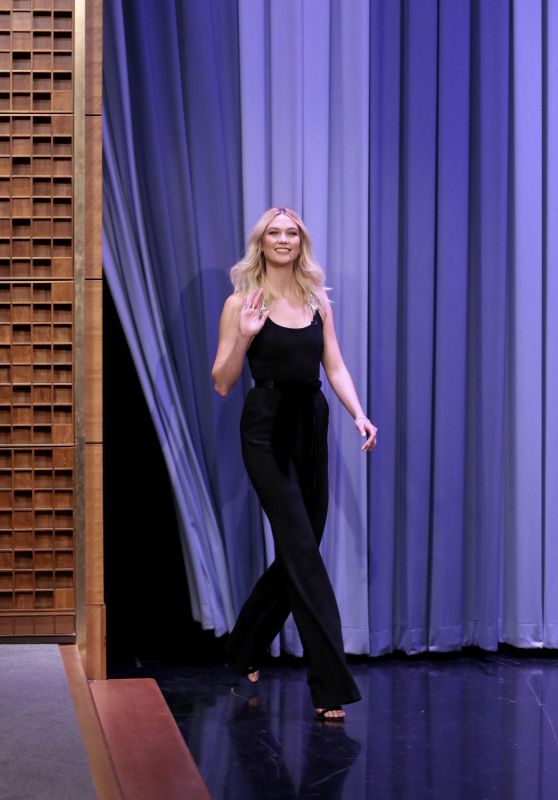 Karlie Kloss - "The Tonight Show Starring Jimmy Fallon" in NYC 03/15/2018