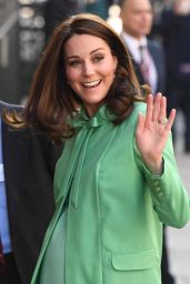 Kate Middleton - Arrives at the Royal Society of Medicine in London
