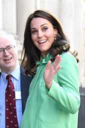 Kate Middleton - Arrives at the Royal Society of Medicine in London