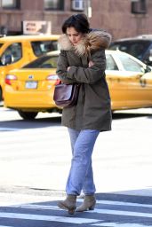 Katie Holmes Street Style - New York City 03/05/2018