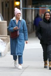 Katie Holmes - Stroll With a Friend in NYC 03/14/2018
