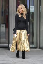 Katie Piper at BBC Broadcasting House in London 03/10/2018