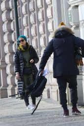 Katy Perry and Orlando Bloom in a Freezing Cold Prague 02/28/2018