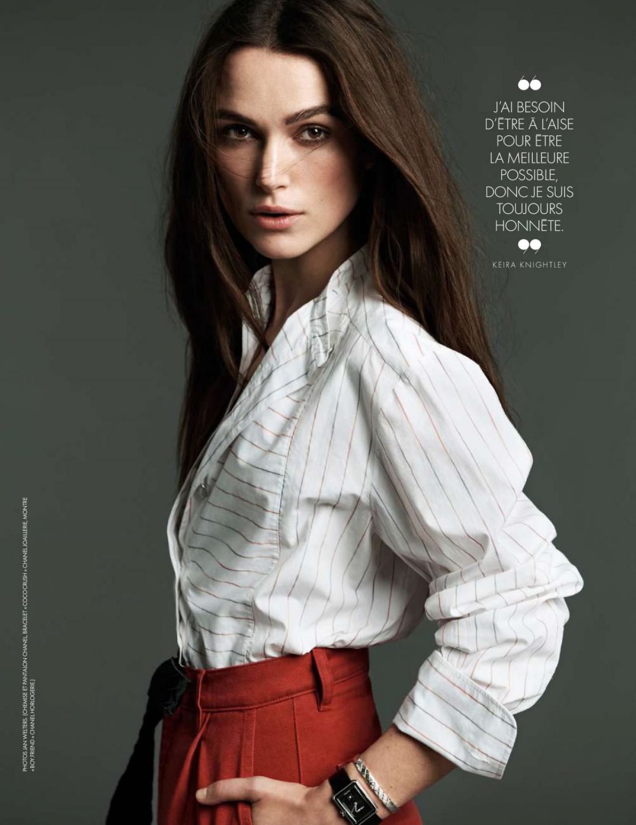 Keira Knightley - Elle Magazine France March 2018 • CelebMafia