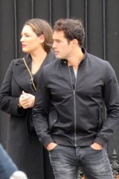 Kelly Brook and Jeremy Parisi - Strolling in Paris 03/30/2018