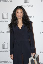 Kelly Hu - Farmhouse Grand Opening at the Beverly Center in LA