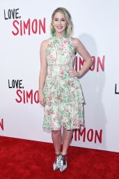 Kelsey Darragh – “Love, Simon” Premiere in LA