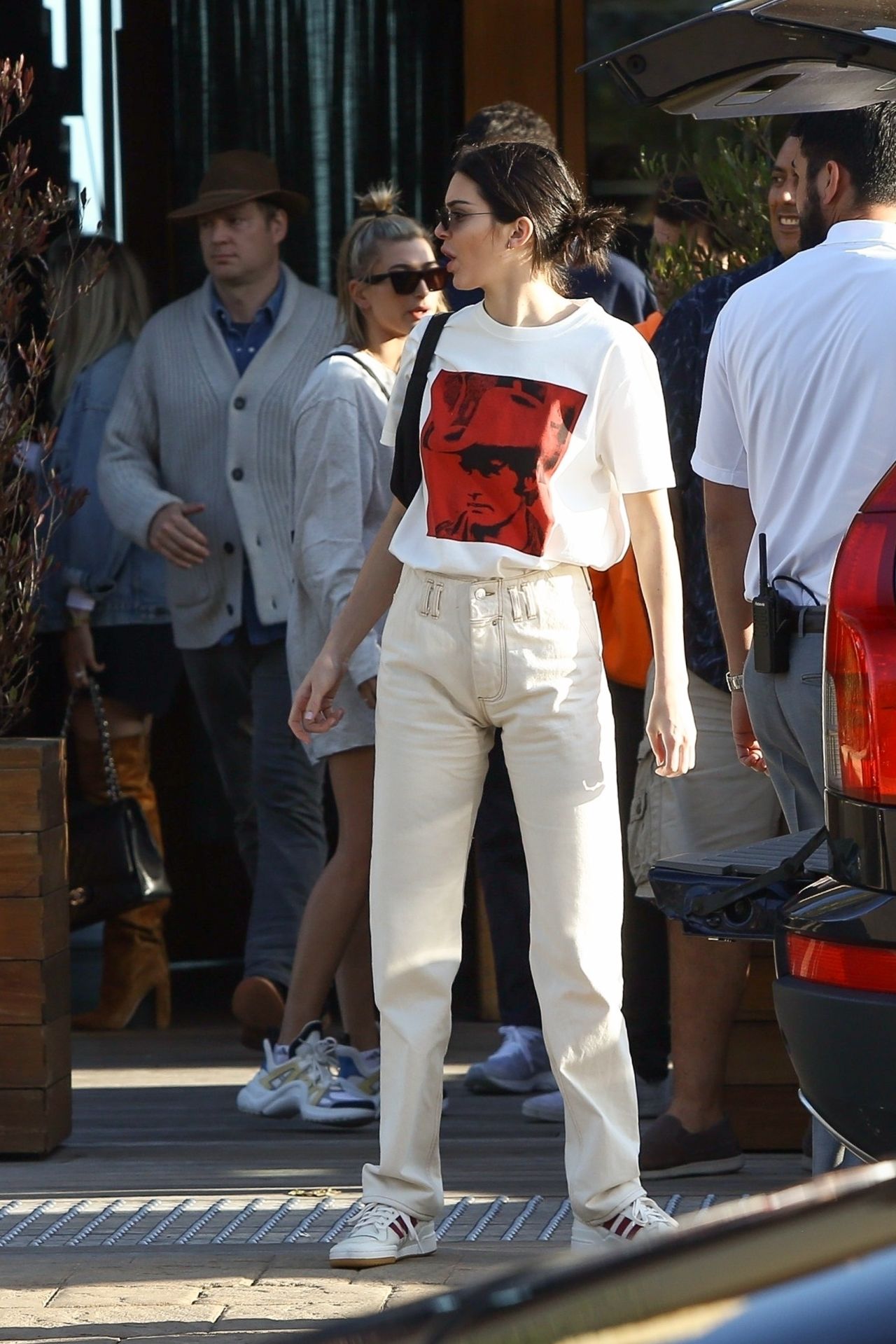 Kendall Jenner and Hailey Baldwin - Leaving Soho Beach House in Kendall ...