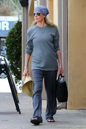 Kim Basinger Street Style - Los Angeles 03/14/2018