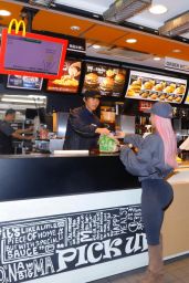 Kim Kardashian at McDonald