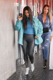 Kim Kardashian - Films KUWTK in Los Angeles 03/21/2018