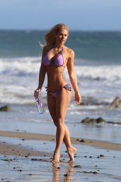 Kindly Myers in Bikini - Beach Photoshoot in Malibu 03/12/2018