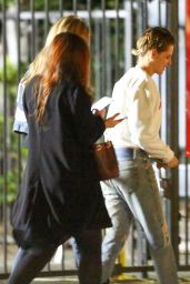 Kristen Stewart and Stella Maxwell - Night Out Together at a Local Restaurant in LA 03/20/2018