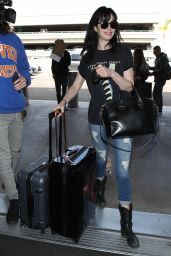 Krysten Ritter and Her Boyfriend Adam Granduciel - LAX Airport in Los Angeles 02/28/2018