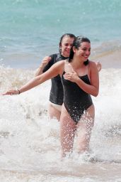 Lea Michele in Swimsuit - Maui 03/19/2018