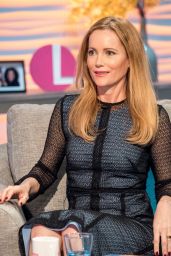 Leslie Mann Appeared on Lorraine TV Show in London 03/20/2018