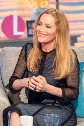 Leslie Mann Appeared on Lorraine TV Show in London 03/20/2018