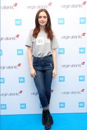 Lily Collins – WE Day in London 03/07/2018