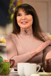 Lizzie Cundy at This Morning TV Show in London 03/28/2018
