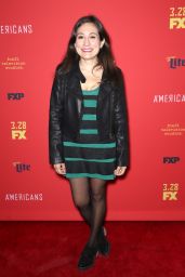 Lucy Devito – “The American’s’ TV Show Premiere in NY