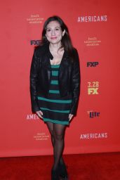 Lucy Devito – “The American’s’ TV Show Premiere in NY