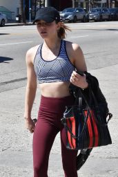 Lucy Hale in Tights - Hits the Gym in LA 03/28/2018